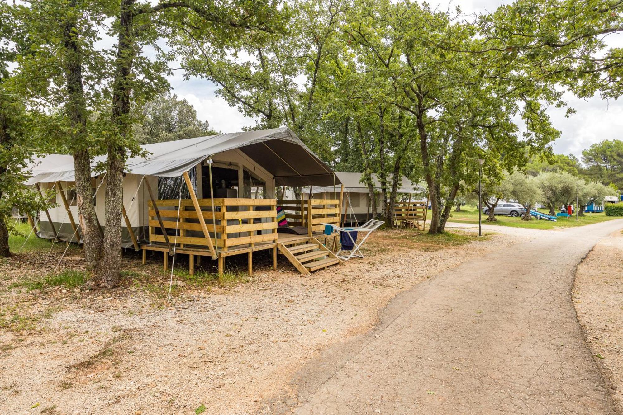 Easyatent Fkk Safari Tent Solaris Naturist - Clothes Free 포레치 객실 사진